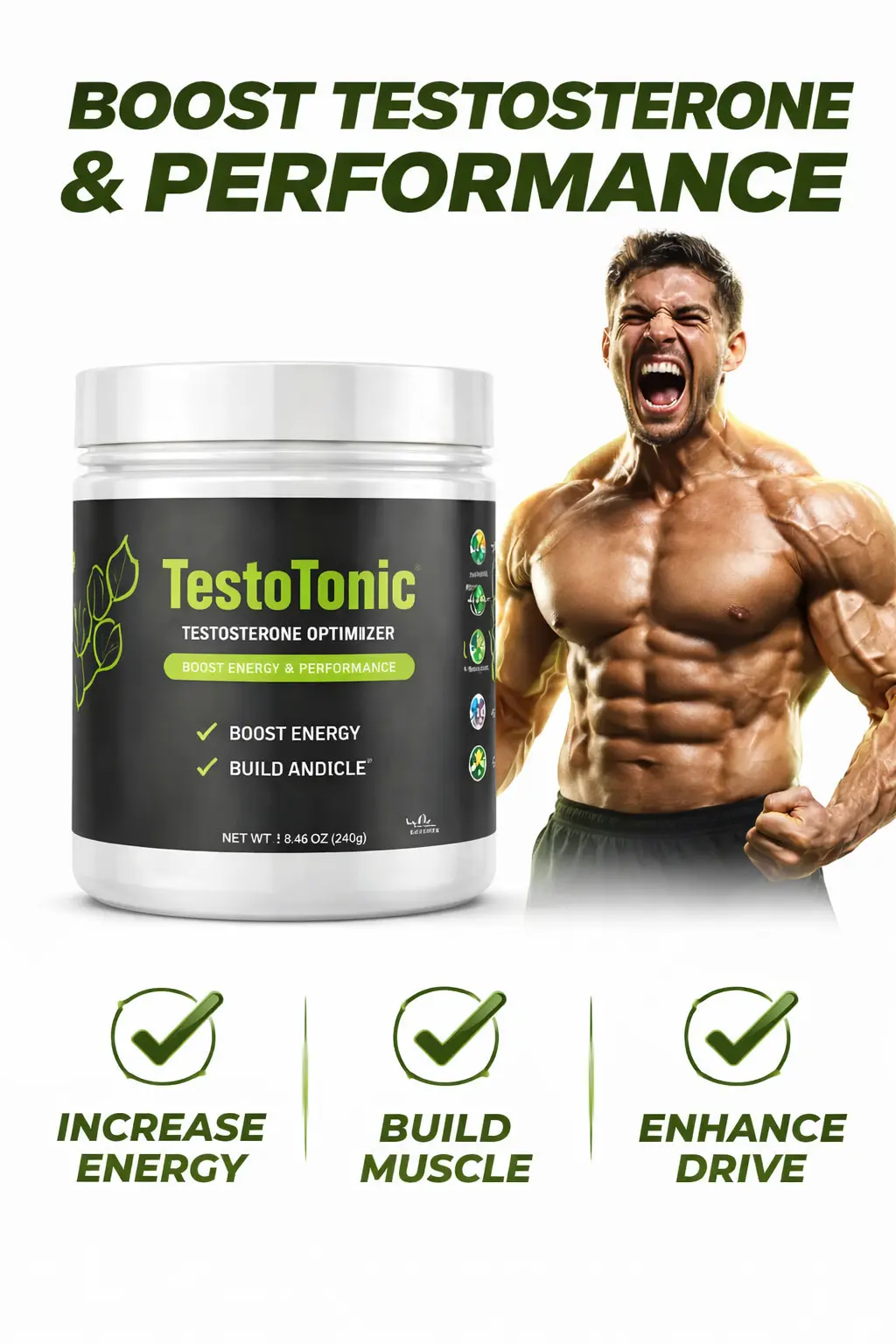 TestoTonic Testosterone Support Supplement